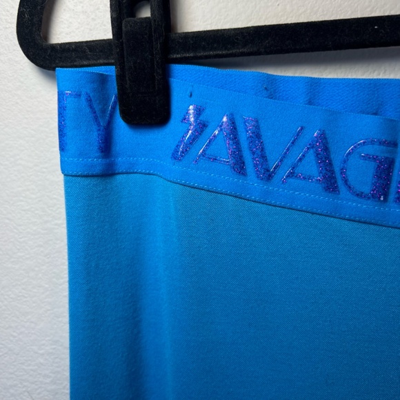 Savage x Fenty Women's Forever Savage Leggings Malibu Blue Full Ankle Size Large - Picture 5 of 12